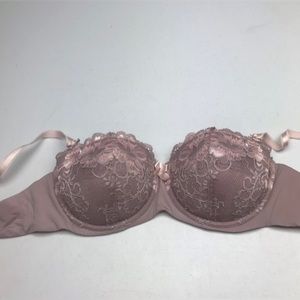 Adore Me PALE PLUM Pushup Balcony,  34C  *P1023
